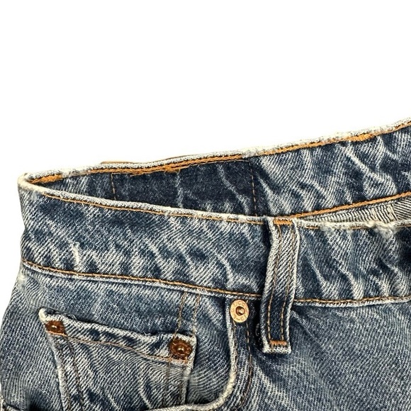 Levi’s Relaxed Fit Tapered Leg 550 Jeans Size 10 REG M Medium Blue Wash - Picture 4 of 10